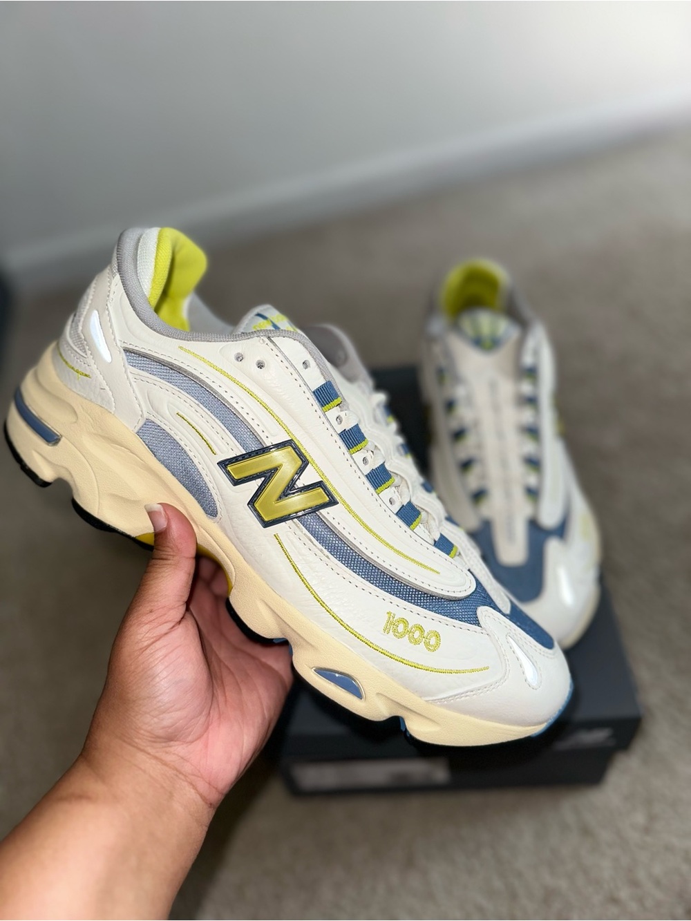 New Balance 1000 “Sea Salt Heron Blue”